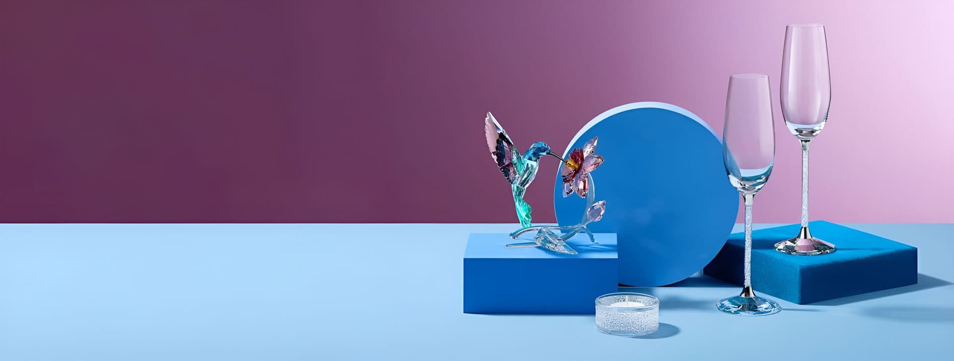 Piezas de joyería y decoración Swarovski disponibles en Muebles Cordal Pontevedra